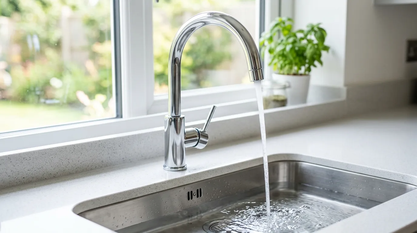 Local Plumbing Master Pros same day plumber fixing a faucet in Fulton, TX